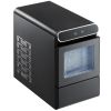 Countertop Nugget Ice Maker 37Lbs/24H Self-Cleaning with Scoop Basket Home Bar