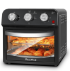 Pizza Oven & Bread Machine, French Double-Door Air Fryer with 12.5 Quart Capacity, 1500W Power, 360° Air Circulation, 4 Cooking Modes