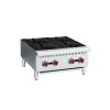 Commercial Gas Stove 4-Burner - 100,000 BTU Countertop Cooking Stove Range, Heavy-Duty Hot Plate, Stainless Steel Cooking Equipment for Restaurant