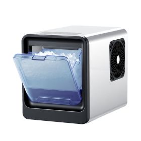 Countertop Ice Maker, 33 lbs per Day, Self-Cleaning Portable Machine with Scoop, Drawer-Style Ice Access