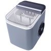 Portable Ice Machine, Self-Cleaning Ice Makers Ice Maker Countertop with Basket and Scoop, 9 Cubes in 6 Mins, 26 lbs per Day, Ideal for Home, Kitchen