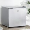 Mini Freezer Countertop, 1.1 Cu.Ft Compact Upright Freezer with Removable Shelves, Reversible Door for Home, Dorm, Apartment and Office, Gray