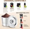 Reusable Coffee Pods for Keurig 1.0: Stainless Steel Refillable K Cup - Reusable Coffee Filter for Keurig 1.0 Coffee Maker