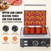 VEVOR Electric Donut Maker, 1550W Commercial Doughnut Machine with Non-stick Surface, 12 Hole Double-Sided Heating Waffle Machine Makes 12 Doughnuts