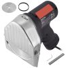 Electric Shawarma Knife, 80W Professional Turkish Kebab Knife, Commercial Stainless Steel Gyro Cutter, Doner Kebab Meat Slicer with 2 Blades