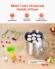 Canning Supplies Starter Kit 9 PCS Stainless Steel Water Bath Canning Set
