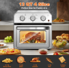 Household Large-capacity Air Fryer Oven Combination, 13 Quarts, 360° Hot Air Cycle, 13-inch Pizza, Multifunctional Convection Table Oven