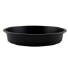 (3 pack) Nonstick Steel 9" x 9" Round Cake Pan, Dark Gray