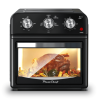 Pizza Oven & Bread Machine, French Double-Door Air Fryer with 12.5 Quart Capacity, 1500W Power, 360° Air Circulation, 4 Cooking Modes