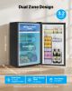 Mini Fridge, 3.2 Cu.Ft, Single Door Compact Refrigerator, Adjustable Temperature, Glass Shelf, Energy Efficient Small Refrigerator, Reversible Door