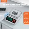 VEVOR Industrial Counting Scale, 10 kg x 0.1 g, Digital Scale for Parts and Coins, g/kg/lb/oz/ct Units