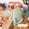 Rotating Belgian Waffle Maker, Sage Green by Drew Barrymore