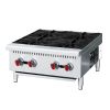 Commercial Gas Stove 4-Burner - 100,000 BTU Countertop Cooking Stove Range, Heavy-Duty Hot Plate, Stainless Steel Cooking Equipment for Restaurant