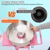 VEVOR Electric Cotton Candy Machine with Cart, 1000W Commercial Floss Maker with Stainless Steel Bowl, Sugar Scoop and Drawer, Perfect for Home