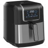 W2225141034  6.9qt Air fryer 85% less oil or low fat cooking 1700W electric oven 400F split oil filter 360° air circulation timing and non-stick pan