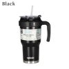 Steel Insulated Mugs i Break Reusable For Hot And Cold Drinks,Ldeal For Water,lced Tea,Coffee,Car Mugs Tumblers With Handle And Straw