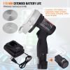 VEVOR Electric Shawarma Knife, 80W Cordless Battery Professional Turkish Knife, Commercial Stainless Steel Gyro Cutter