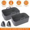Air Fryer Accessories Reusable Air Fryer Silicone Liners