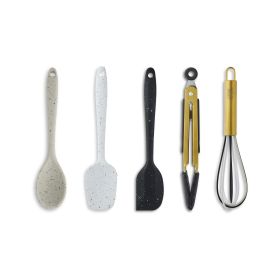 Thyme & Table 5-Piece Silicone Mini Kitchen Utensil Set (Material: Silicone)