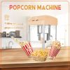 4oz Tabletop Popcorn Machine Popcorn Popper Machine Pop Corn Machine Popcorn Maker With Stainless-Steel Kettle